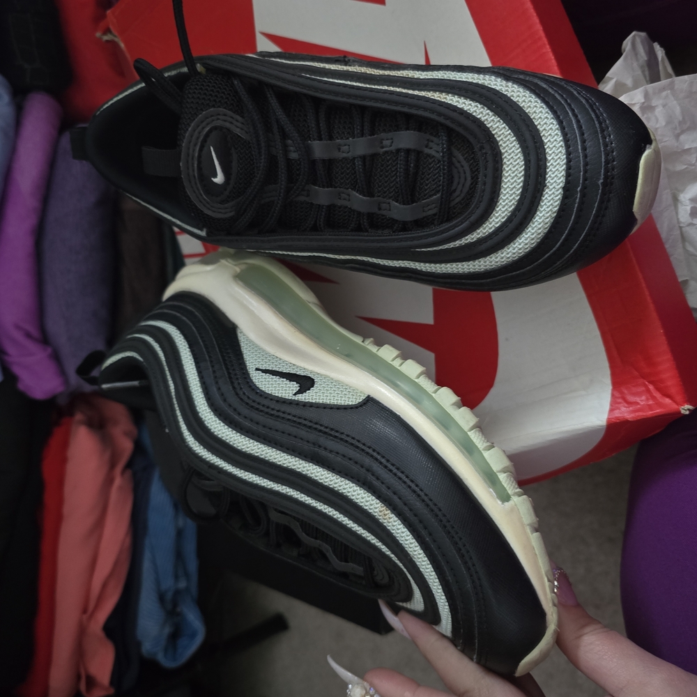 Nike Air Max 97 in Black, Igloo and White